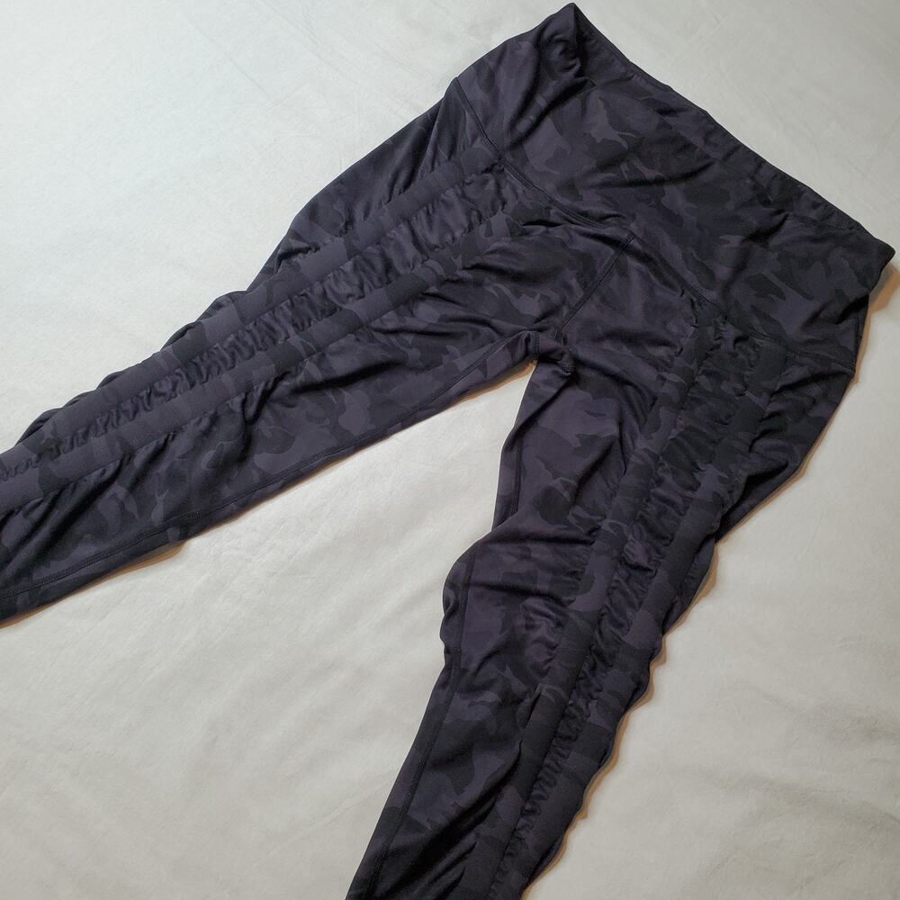Sweetflexx Women's Size 18 Resistance 4 Band Leggings Gray Camouflage